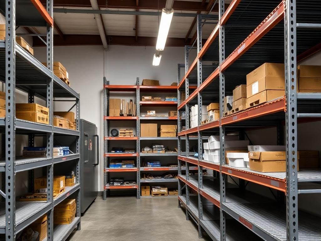 Slotted Angle Shelving