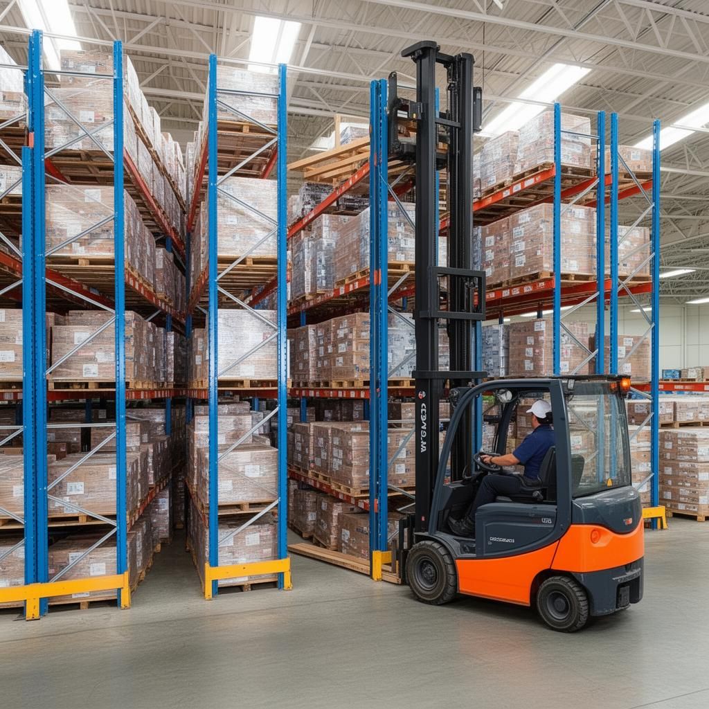 Double Deep Pallet Racking